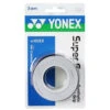 Yonex Super Grap 3-pack (White) -Racquets Shop yonex super grap overgrip white 1 1000 1000